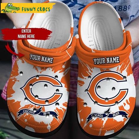 Custom Crocs Chicago Bears Shoes Discover Comfort And Style Clog