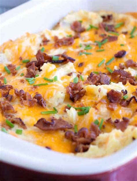 Paula Deen Twice Baked Potato Casserole Easy Lemon Chicken Potato