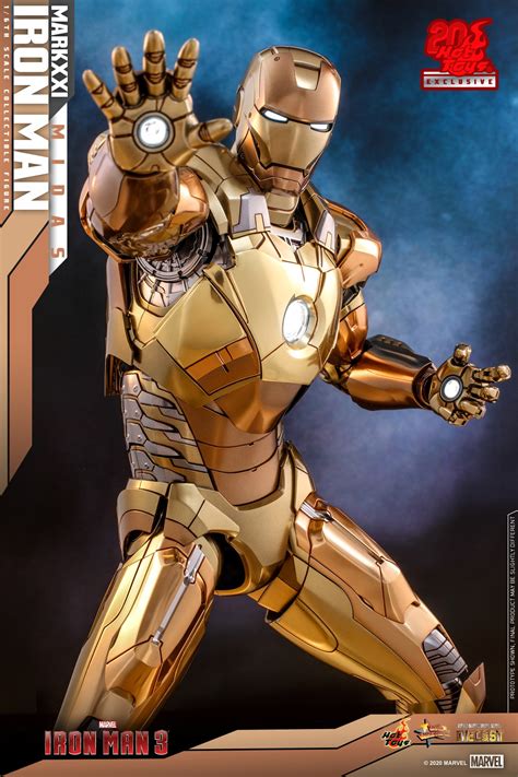 Hot Toys lança Homem de Ferro versão Midas para comemorar seus 20 anos Universo Marvel 616