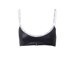 Calvin Klein Swimwear Bikini Gornji Dio Svijetlosiva Crna Bijela Jeftinije Hr