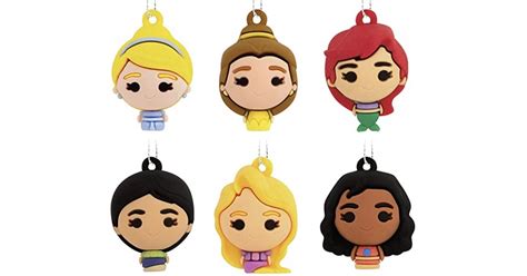 Hallmark Disney Princess Miniature Christmas Ornaments, Set of 6 Only ...