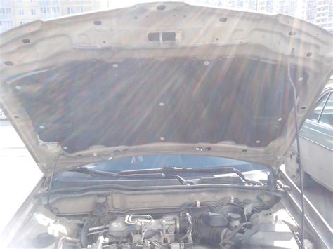Утеплитель капота — Nissan Almera II (N16), 1,5 л, 2006 года ...