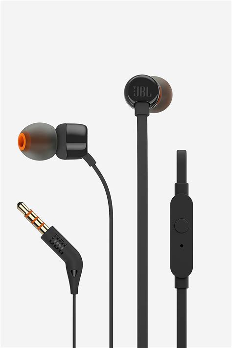 Audífonos In-ear JBL TUNE 110 Negro | Deprati Tienda Online