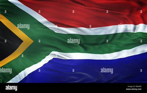 Wavy Flag Of South Africa Hi Res Stock Photography And Images Alamy