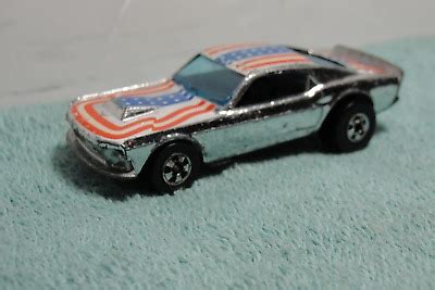 Vintage Hot Wheels Blackwall Mustang Stocker Stars Stripes EBay
