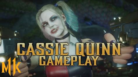 Mortal Kombat 11 Cassie Cage Harley Quinn Towers Of Time Attack On Fort Bayless Youtube