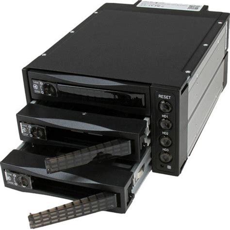 Startech Hot Swap Sata Sas Backplane Raid Bays Hard Drive Mobile Rack X Total Bay X