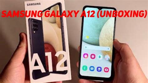 Samsung A12 Unboxing And Review Youtube