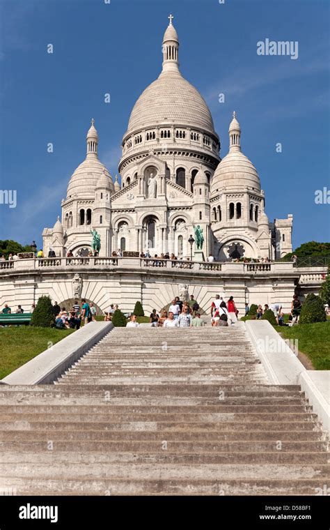 Basilica Del Sacro Cuore A Montmartre E La Basilica Del Sacro Cuore Di