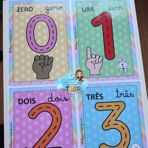 Numeros De Parede Para Imprimir - NÚMEROS DE PAREDE - Loja - Tudo Para o Professor