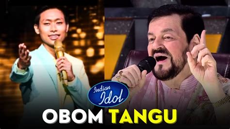 Obom Tangu Today S Performance Obom Tangu New Song Indian Idol 14