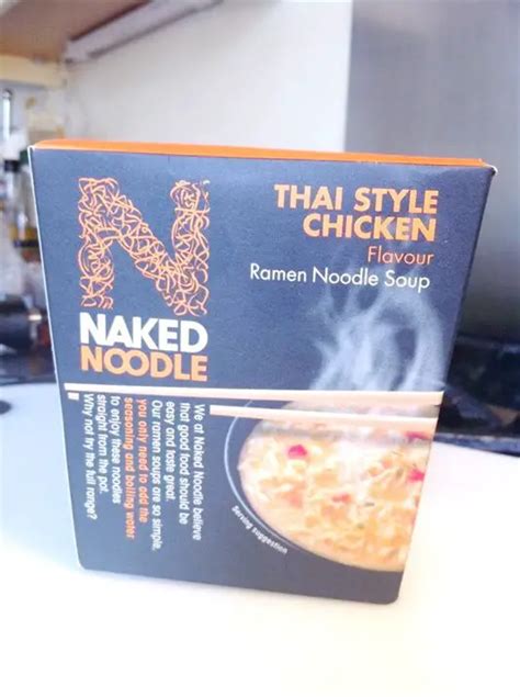 Review Naked Noodle Thai Style Chicken Flavour