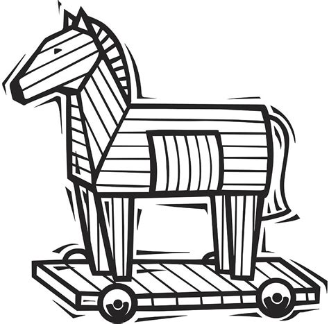 How To Draw A Trojan Horse Step By Step How To Make A Model Of Trojan