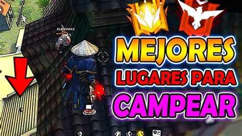 TOP 7 LOS MEJORES LUGARES PARA CAMPEAR EN FREE FIRE EN EL MAPA BERMUDA