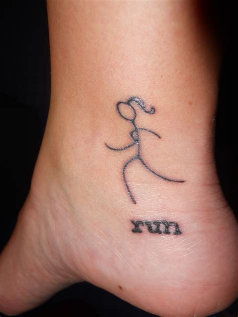 Runner Girl Tattoo Ideas
