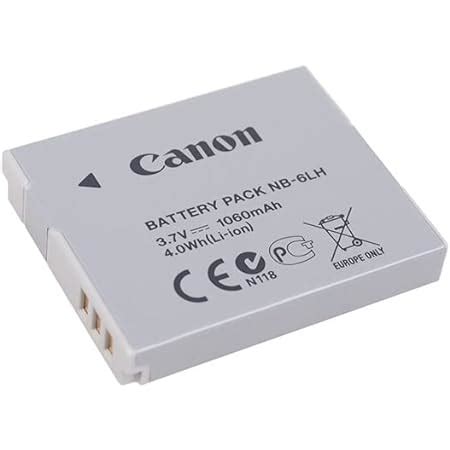 ANSMANN 5044453 Li Ion 3 7V Camera Battery Replacement For NB 6L NB