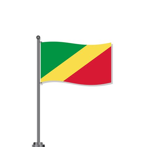 Illustration Of Congo Flag Template 13257956 Vector Art At Vecteezy