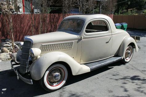 Very Original 1935 Ford 3 Window Coupe Barn Finds