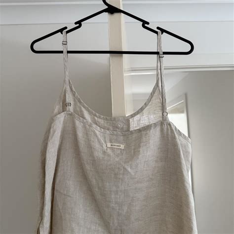 Nude Lucy 100 Linen Top Size Medium Never Worn Depop