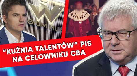 CBA w Collegium Humanum Kuźnia talentów PiS Czarnecki Sytuacja