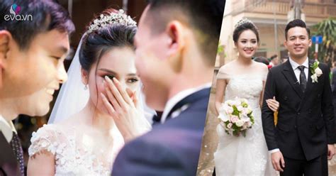 Người đẹp HHVN 2016 bật khóc trong ngày lên xe hoa với hot boy cảnh sát