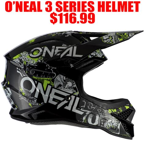 ONEAL 3 SERIES ATTACK 2.0 HELMET - Pro Style MX