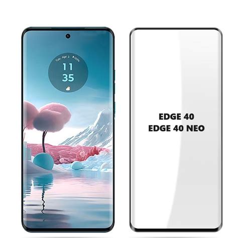 Pelicula Moto Edge 40 Neo - Película 3D Vidro Moto Edge 40 Neo / Motorola Edge 40 Curvada Anti ...