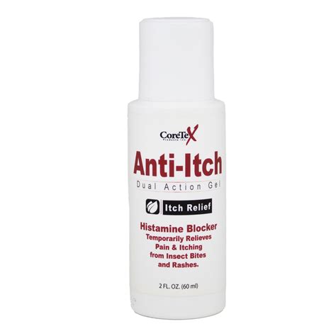 Coretex Anti Itch Dual Action Itch Relief Gel 2oz Topical | Desertcart