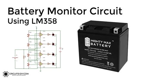 12 Volt Battery Indicator Circuit Circuit Diagram