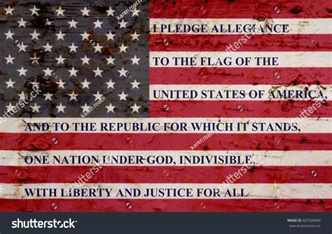 850 American Flag Pledge Images Stock Photos And Vectors Shutterstock