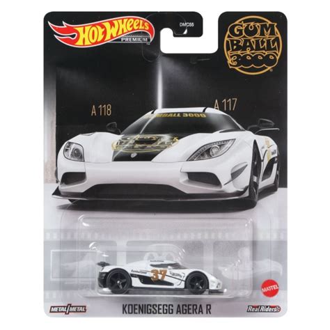 Premium bánh cao su Xe mô hình Hot Wheels 1 64 Gumball 3000 Koenigsegg Agera R new Shopee