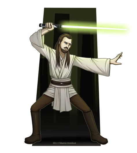 Qui Gon Jinn By Stephany Q Vin On Deviantart