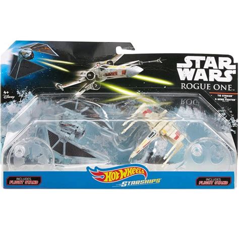 Mattel Hot Wheels Star Wars Tie Striker Vs X Wing Fighter DXM38 Spar Toys