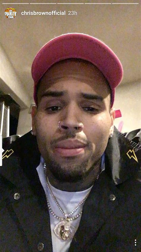 Chris Brown Nose Stud