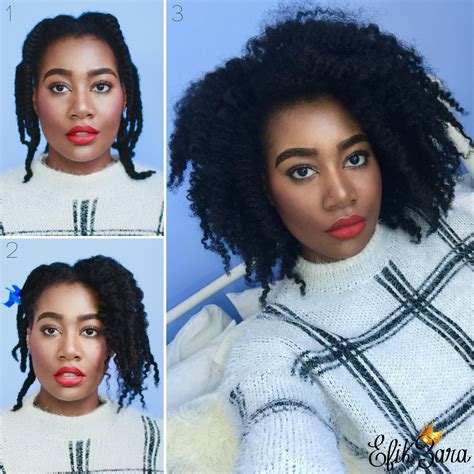 Natural Hairstyles How To Get A Big Bouncy Braid Out