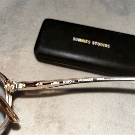 Shiro In Pale Nude With Sun Screen SUNNIES SPECS Women S Fashion Watches Accessories