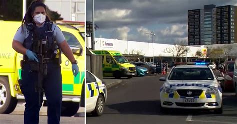 Sex skadade i misstänkt terrordåd i Nya Zeeland gärningsman skjuten SVT Nyheter
