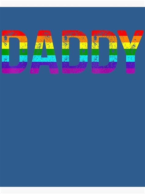 Póster Papi Mes del orgullo gay LGBTQ Día del padre Bandera del arco