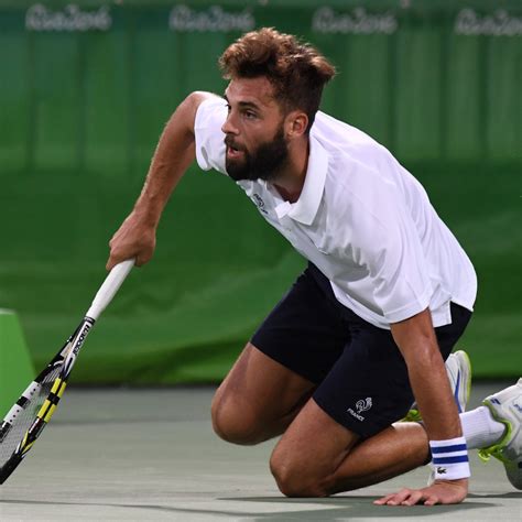 Vid Os Jo Rio Beno T Paire L Enfant Terrible Du Tennis Fran Ais