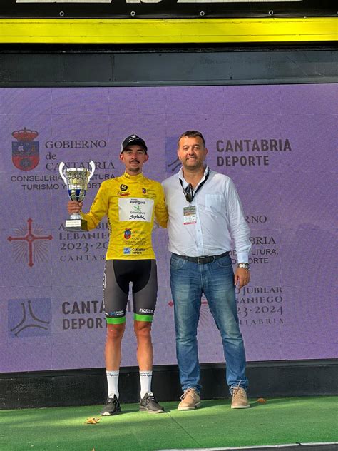 Alberto Álvarez lección de ciclismo hoy ganando la 2ª etapa de la