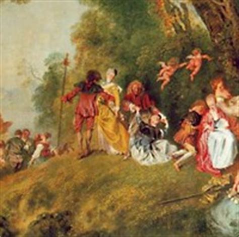 jean antoine watteau french rococo painter fete galante