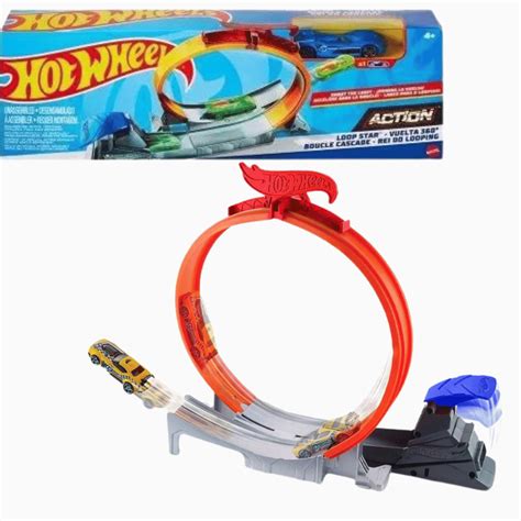 Hot Wheels Pista De Acrobacias Rei Do Looping Mattel Shopee Brasil