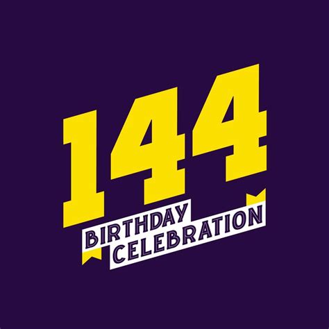 birthday celebration vector design  years birthday