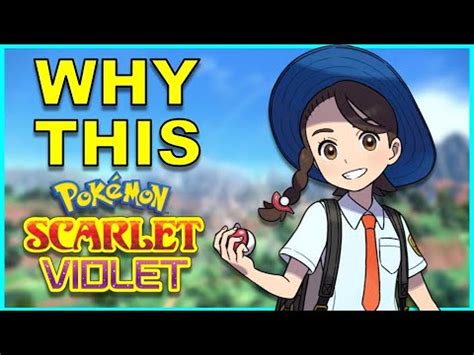 Whats Up With This Protagonist Pokémon Scarlet and Violet YouTube