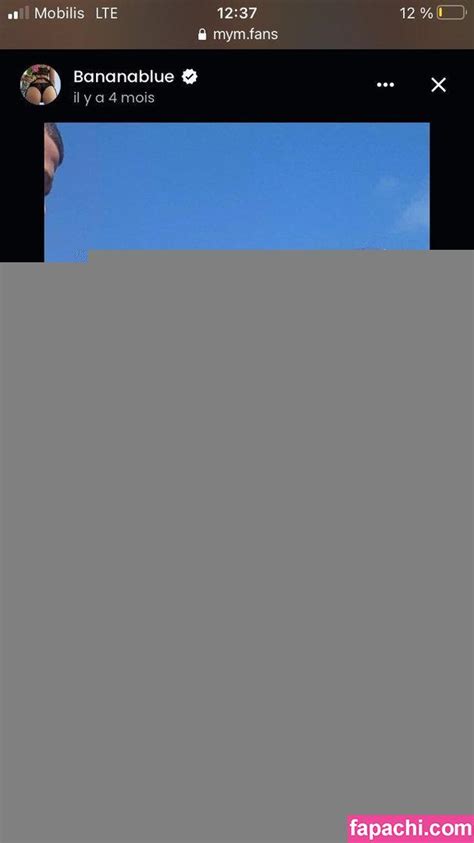 Bananablue Nesdurand Leaked Nude Photo From OnlyFans Patreon