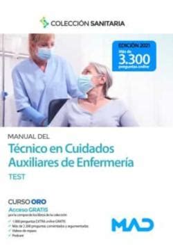 Manual Del Técnico En Cuidados Auxiliares De Enfermería Test en PDF