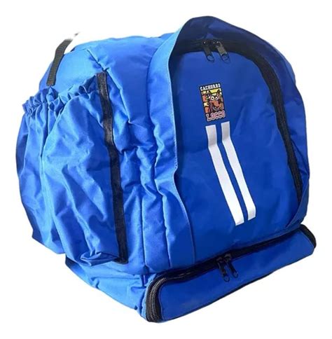 Bag Mochila Isobag Motoboy Pizza Lanches Cachorro Locco Azul Frete Gr Tis