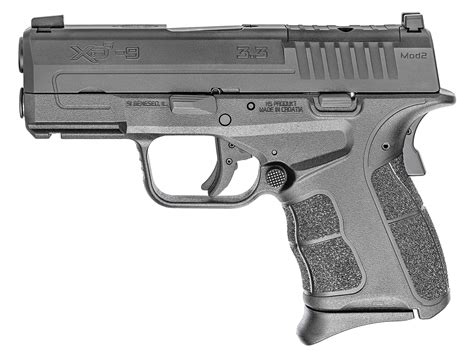 Springfield Armory Xd S Mod2 33 9mm Pistol With Osp Optic Cut