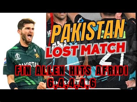 New Zealand Beat Pakistan Pakistan Lost St T Match By Runs