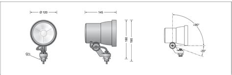 BEGA 84923 Compact Floodlight Instruction Manual